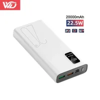 Powerbank LED Display 20000mAh WD-K8 (สินค้านำเข้า สั่งขั้นต่ำ 100 ชิ้น)