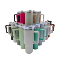 กระบอกน้ำเก็บอุณหภูมิ 32 Oz. Model No.W-085 (สินค้านำเข้า สั่งขั้นต่ำ 100 ชิ้น)