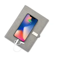 smart power bank diary notebook with usb Model No. LT-NT25 (สินค้านำเข้า สั่งขั้นต่ำ 100 ชิ้น)