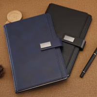 Diary A5 Magnetic Pu Leather Hardcover Notebook Model No.R00009 (สั่งขั้นต่ำ 100 ชิ้น)