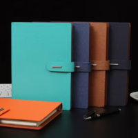 A5 PU Leather Cover with Loose-Leaf Notebook Model No.NA5M-01 (สั้งขั้นต่ำ 100 ชิ้น)