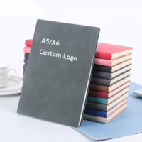 A5 PU Leather Cover Notebook Model No.NA5M-02 (สั้งขั้นต่ำ 100 ชิ้น)