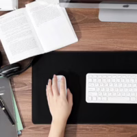 Custom Large with Durable Stitched Edges Non-Slip Rubber Mouse/Keyboard Pad Model No.JK=010 (สั่งขั้นต่ำ 100 ชิ้น)