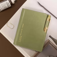 High Quality A7 PU Leather Ring Binder Notebook Model No.B18-64K (สั่งขั้นต่ำ 100 ชิ้น)