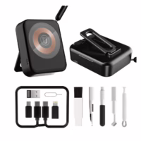 Usb Cable with Cleaning Kit Mirror Wireless Organizer Box Model No.CK03(สั่งขั้นต่ำ 50 ชิ้น)