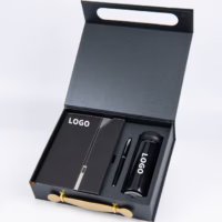 3-in-1 Gift Set_Vacuum Bottle Pen NotebookA5:143*210mm Model No.BY-01 (สั่งขั้นต่ำ 100 ชุด)