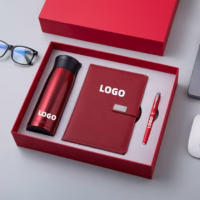 3 Or 4-in-1 Gift Set_Vacuum Bottle Pen Notebook A5 Model No.HBC-01 (สั่งขั้นต่ำ 100 ชุด)