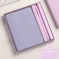 Gift Box Set A6 PU Notebook with Pen Model No.A6PBS-01(สั่งขั้นต่ำ 100 ชุด)