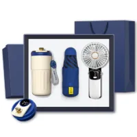3-in-1 GIFT SET Mug Capsule Umbrella Foldable Fan Model No. FXD67-3(สั่งขั้นต่ำ 100 ชุด)