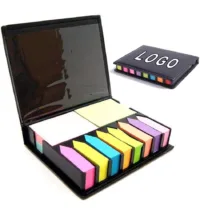 Note Pad Paper Stickers Index Rectangular Leather Box Model No.NPS-02(สั่งขั้นต่ำ 100 ชิ้น)