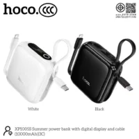 Powerbank with Built-In Cables HOCO XP1005S 10000mah (มี มอก. & CCC) (สั่งขั้นต่ำ 30 ชิ้น)
