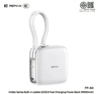 Powerbank with Built-In Cables REMAX FP-60 10000mah (มี มอก. & CCC) (สั่งขั้นต่ำ 30 ชิ้น)